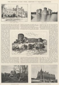 Hastings Kriket Haftası, Mahallede Eskizler