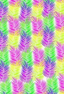 Overlaid Leaves, 2017, Digital Media by Louisa Hereford