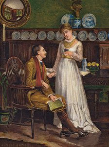 Sempati (gravür) by Louise (after) Jopling