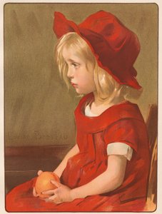 Portakallı Kız, 1899. by Louise Breslau