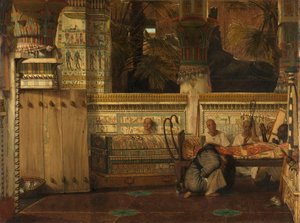 Mısırlı Dul by Lourens Alma Tadema