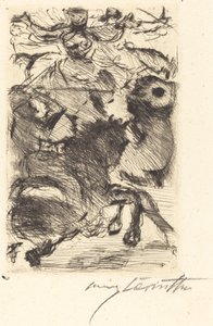 Adhba die Kamelin (Deve Adhba) by Lovis Corinth