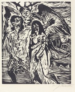 Cennetten Çıkarma (Cennetten Çıkarma) by Lovis Corinth