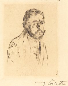Bildnisstudie H. St. H. St. Portre Çalışması, 1920. by Lovis Corinth