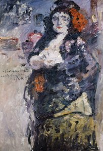 İspanyol Elbiseli Charlotte Berend-Corinth