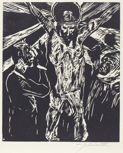 Çarmıha Gerilmiş İsa, 1919. by Lovis Corinth