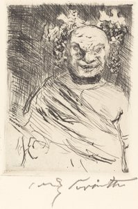 Das Gastmahl des Trimalchio: pl. I (Trimalchio Ziyafeti: pl. I) by Lovis Corinth