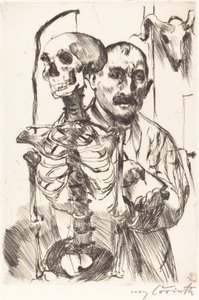 Sanatçı ve Ölüm II Sanatçı ve Ölüm II, 1916. by Lovis Corinth