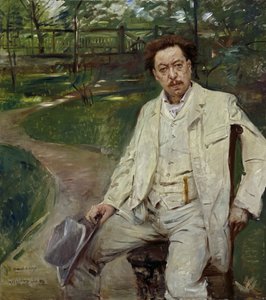 Piyanist Conrad Ansorge by Lovis Corinth