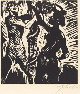 Düşüş (Adem ve Havva) by Lovis Corinth