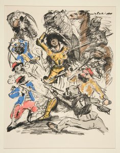 Die Jungfrau von Orleans (Orleans Hizmetçisi) by Lovis Corinth