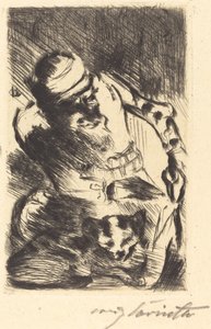 Peygamberimizin kedisi by Lovis Corinth