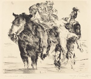 kadın hırsız (tecavüz) by Lovis Corinth