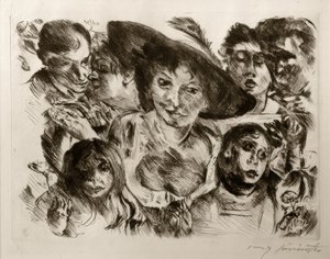 Hayattaki sevinç by Lovis Corinth
