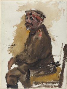 Hermann Üniformalı Vuruldu by Lovis Corinth