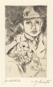 Köpekli Çocuk Köpekli Çocuk, 1915. by Lovis Corinth