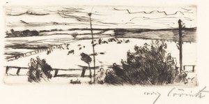 Sahil (Deniz Manzarası) by Lovis Corinth