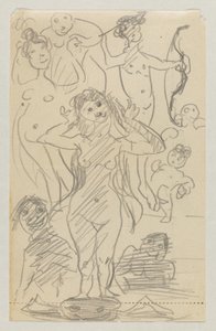 Lovis Corinth ve Carl Strathmann by Lovis Corinth
