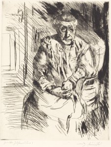 Ma Belle Mere Kayınvalidesi, 1919. by Lovis Corinth