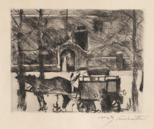 Süt Vagonu by Lovis Corinth