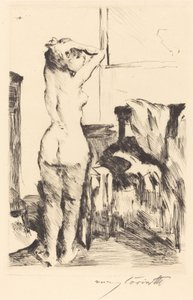 Modellstudie (Bir Modelin Çalışması) by Lovis Corinth