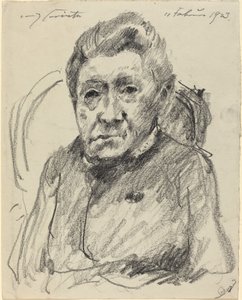 Bayan. Hedwig Berend, 1923. by Lovis Corinth