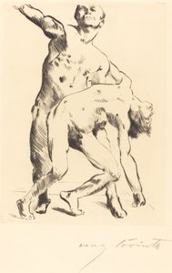 Odysseus ve Talip Odysseus ve Talip, 1914. by Lovis Corinth