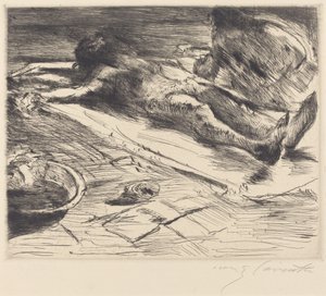Pieta, 1920. by Lovis Corinth
