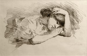 Uyuyor by Lovis Corinth