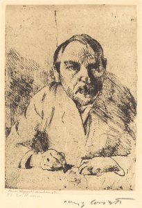 Otoportre (Otoportre) by Lovis Corinth