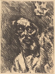 Tod und Greis (Ölüm ve Yaşlı Adam) by Lovis Corinth