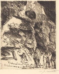 "Baba Bu İş İyi Gelmeyecek, Asker çetesinden uzak durmalıyız" by Lovis Corinth