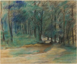 Orman Yolu by Lovis Corinth