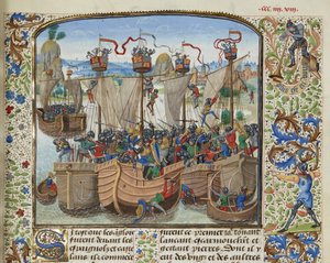 La Rochelle Savaşı, 1372, yaklaşık 1470-1475.
