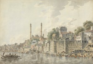 Eski Bir Kalenin Geçidi, Benares by Lt. John Ritso