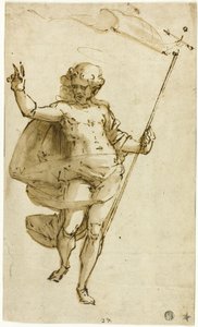 Dirilen İsa by Luca Cambiaso