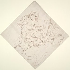 Aziz John Evangelist by Luca Cambiaso