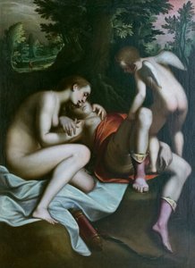 Adonis'in ölümü, 1585 öncesi, Luca Cambiaso (tuval üzerine yağlı boya) by Luca Cambiaso