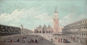 San Marco Meydanı by Luca Carlevaris