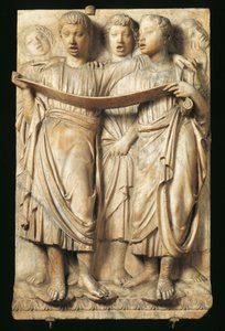 Şarkı söyleyen çocuklar, Luca Della Robbia (yaklaşık 1400-1481) tarafından Cantoria