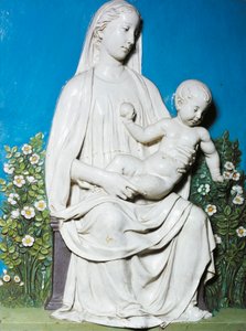 Gül Bahçesi Madonna, c.1450-55 (pişmiş toprak)