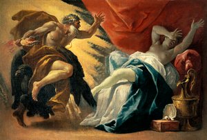 Jüpiter ve Semele, Luca Ferrari (1605-1654)