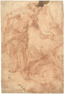 Habil'in cesedindeki Kabil by Luca Giordano