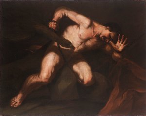 Prometheus, 17. yüzyıl. by Luca Giordano