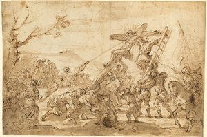 Haçın Yükselişi by Luca Giordano