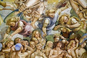 Seçilmiş, Son Yargı fresk döngüsünden by Luca Signorelli
