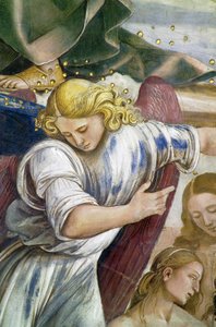 Seçilmiş, Son Yargı fresk döngüsünden by Luca Signorelli