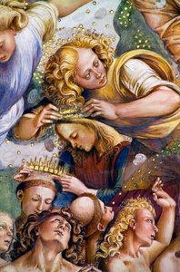 Seçilmiş, Son Yargı fresk döngüsünden by Luca Signorelli