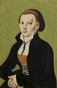 Catharina von Bora, 1527 by Lucas Cranach the Elder