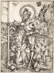 Aziz George Ayakta by Lucas Cranach